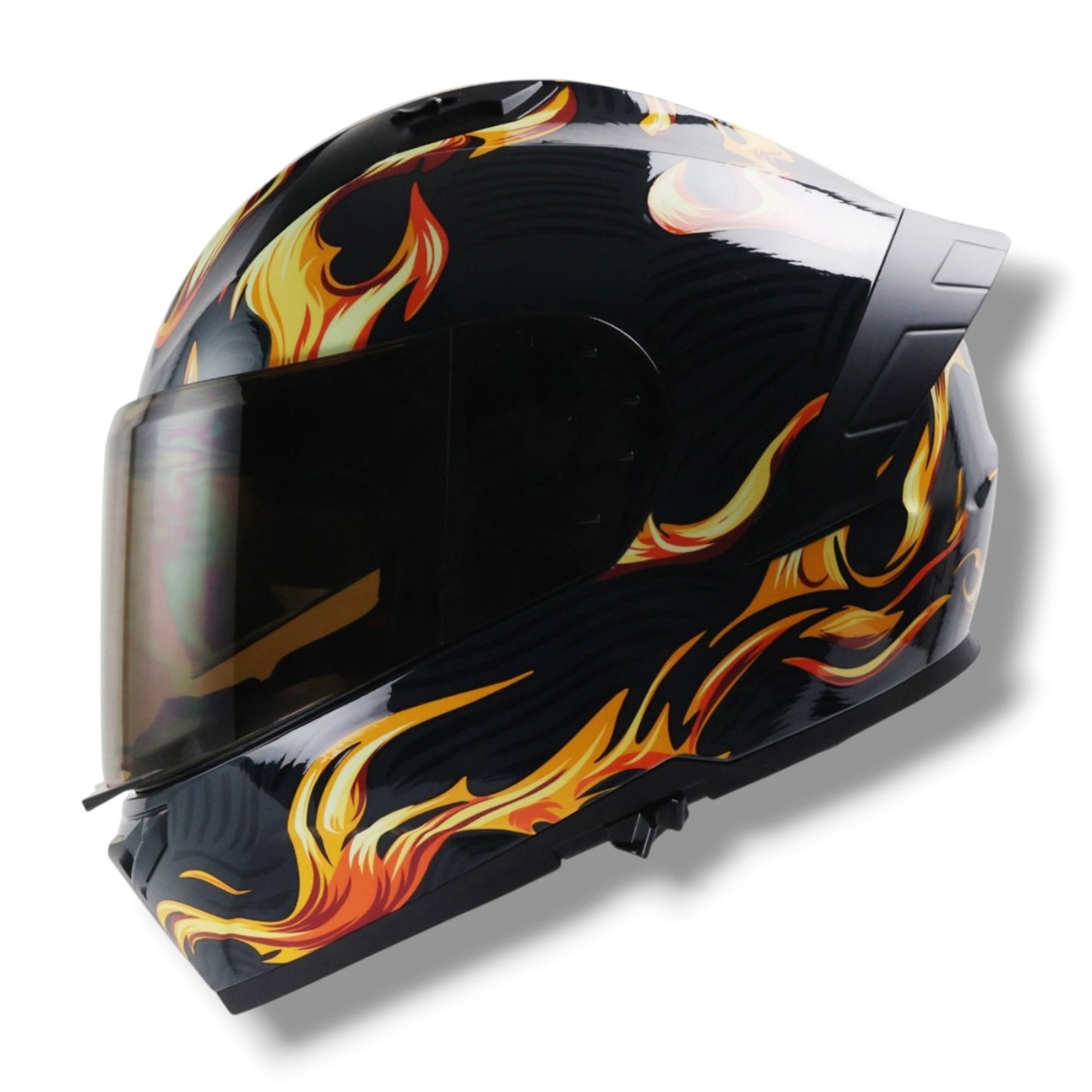 Casco RODA Drift Fire Boost Negro (DOT)