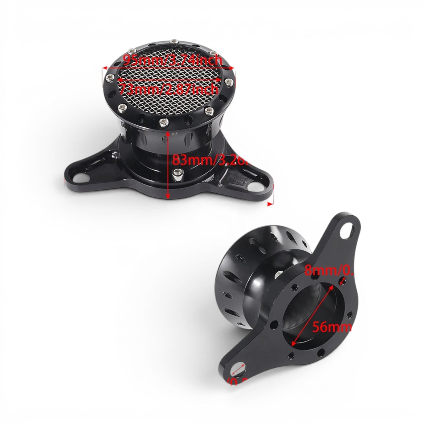 Filtro de Aire Tipo Velocity Stack para Harley-Davidson Sportster XL883 y XL1200 1991-2019
