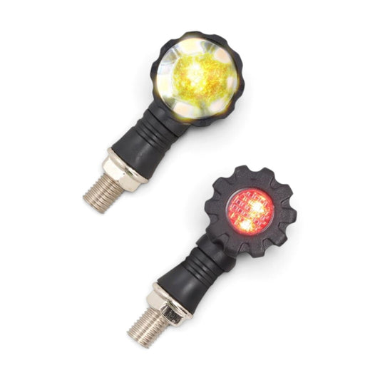 Direccionales LED Z-210 | Ámbar / Rojo | Par