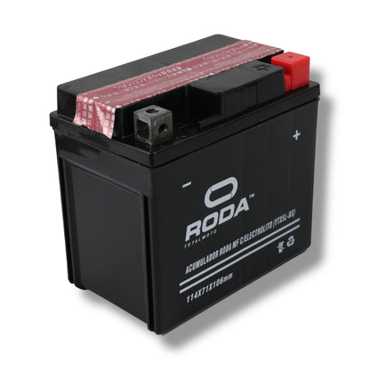 Acumulador MF con Electrolito Roda YTX5L-BS (12V / 4A)