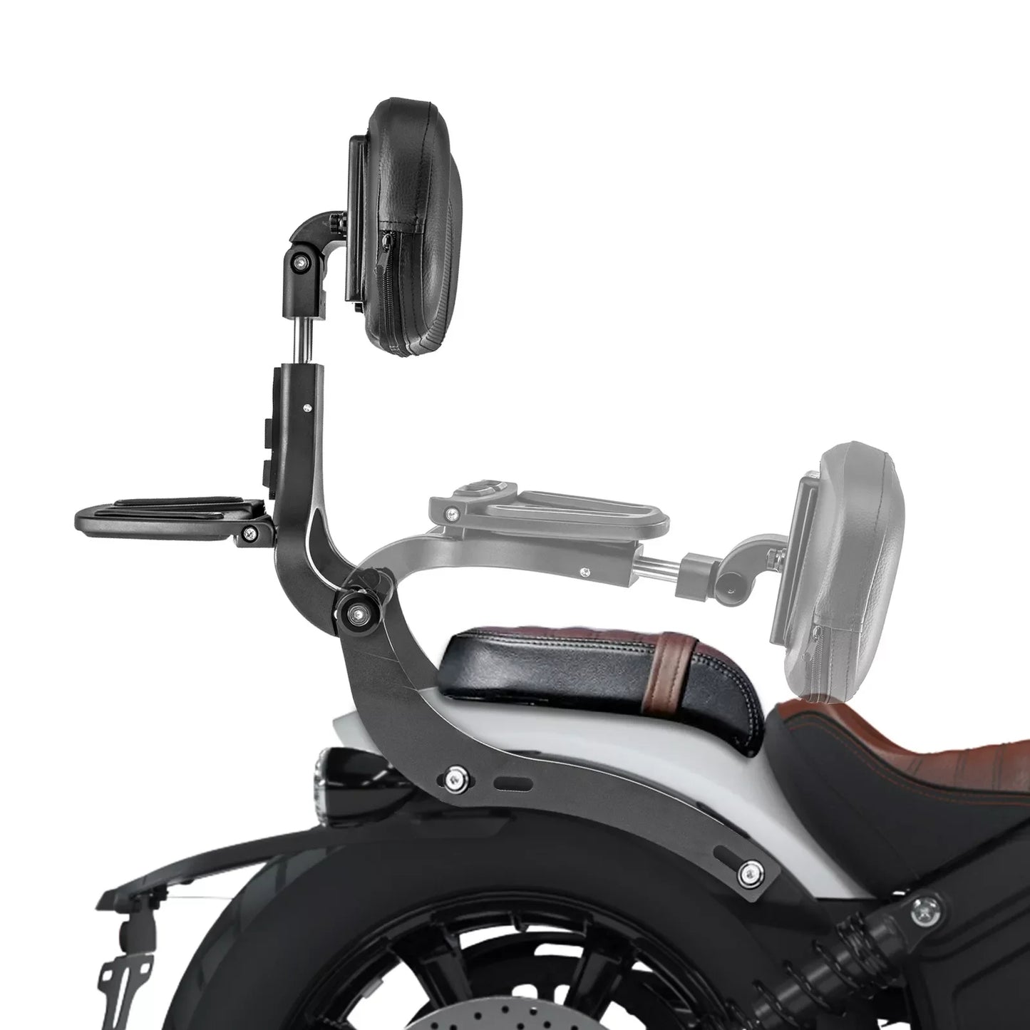 Respaldo multifuncional abatible para Indian Scout 18-up