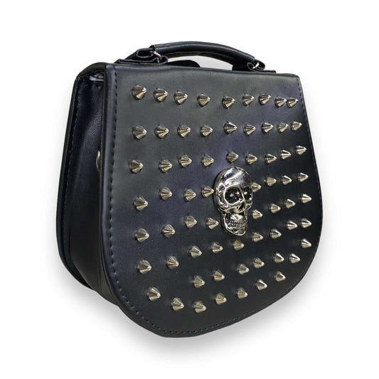 Bolso chico para dama skull spike