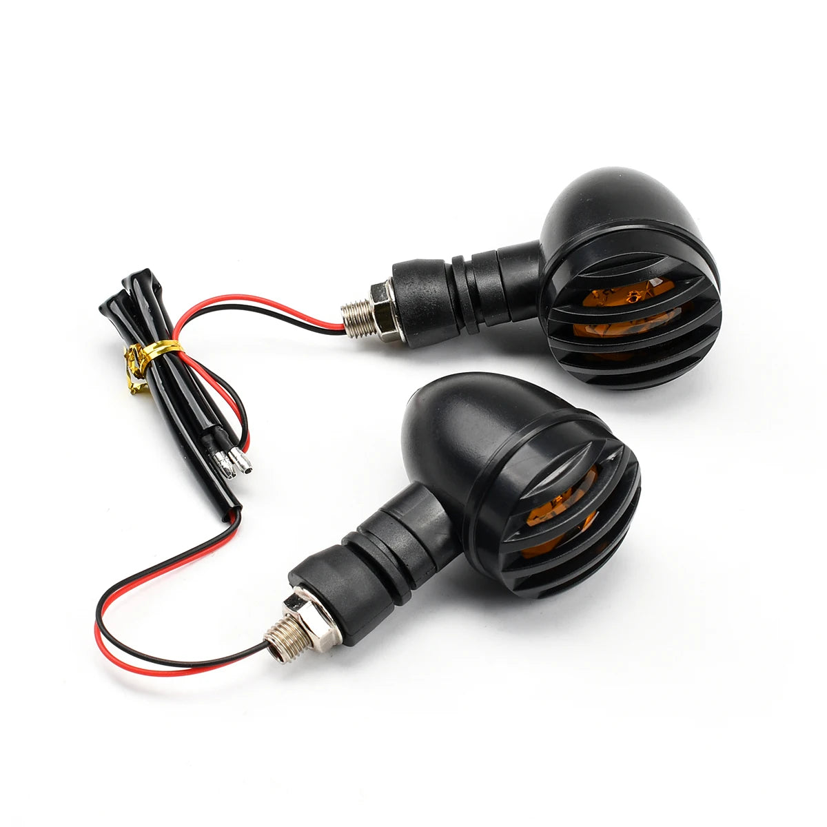 Direccionales LED Bobber / Chopper | Negro Mate