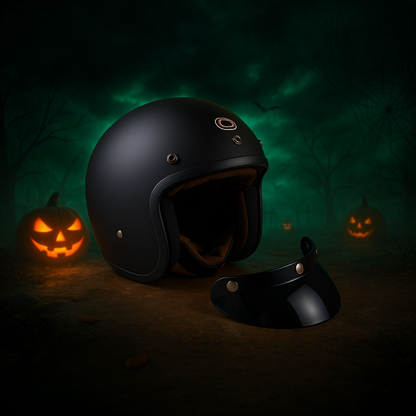 Casco abierto 3/4 vintage Roda (DOT)