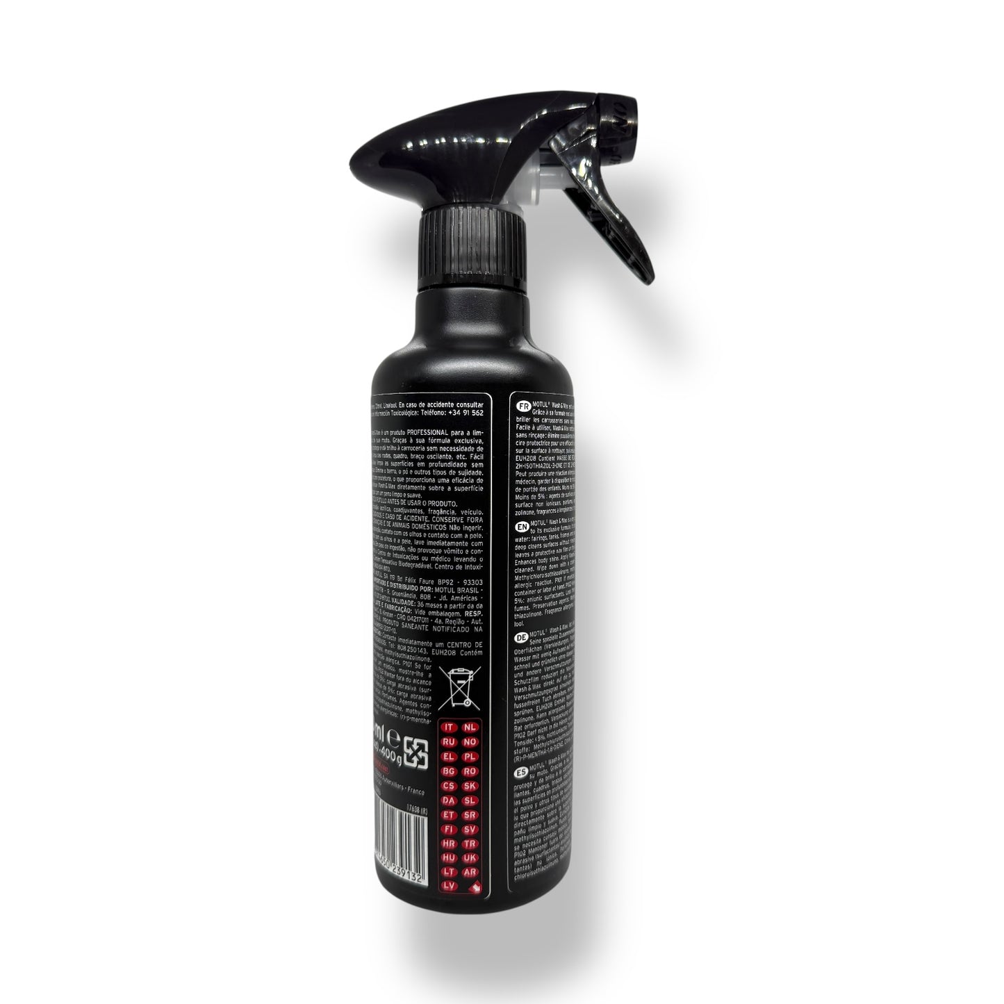 Cera y Abrillantador Motul E1 Wash & Wax en Seco (400ml)