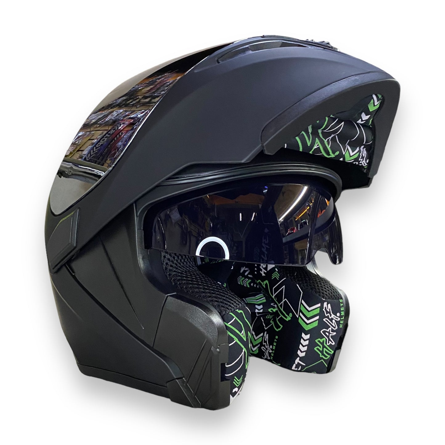 Casco abatible Half Ying mate
