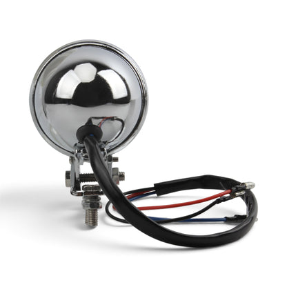 Luz Trasera LED Redonda 12V | Freno/Stop | Custom Chopper Bobber