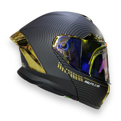 Casco abatible Half Golden Boy