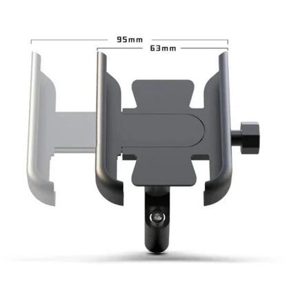 Porta celular M1 metálico base manillar