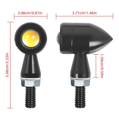 Mini Direccionales LED Eagle Eye Tipo Bala | Luz Ámbar