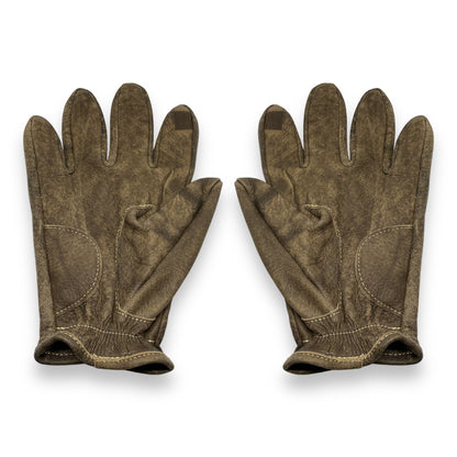 Guantes vintage de piel Nesquik