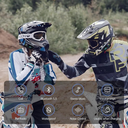 Intercomunicador Bluetooth para Casco Y10