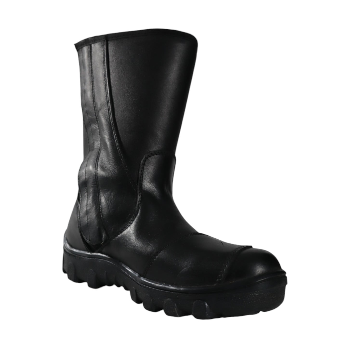 Botas de piel COP para motocilclista