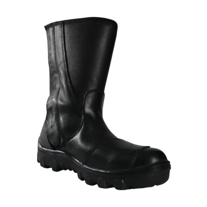 Botas de piel COP para motocilclista