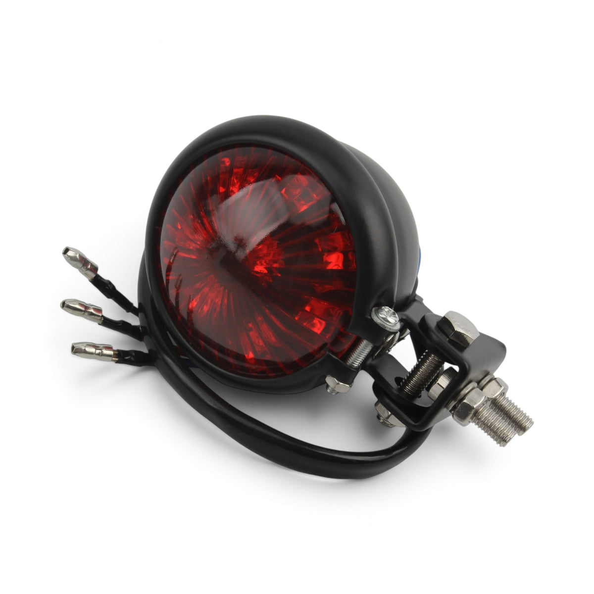 Luz Trasera LED Redonda 12V | Freno/Stop | Custom Chopper Bobber