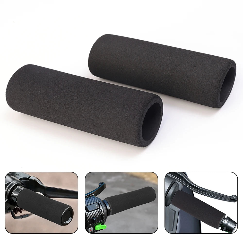 Fundas de Esponja para Puños de Motocicleta | Antivibración | Par