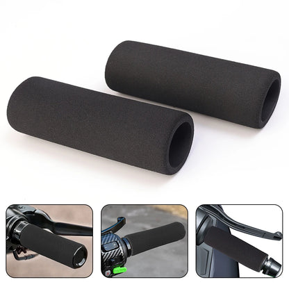 Fundas de Esponja para Puños de Motocicleta | Antivibración | Par