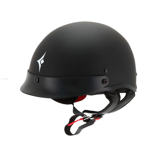 Casco Abierto Kaiser Negro Mate | DOT