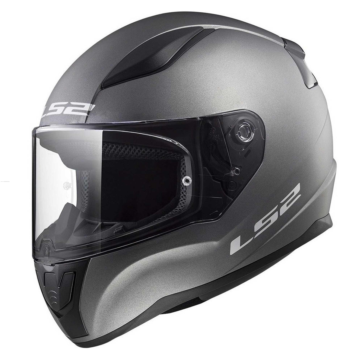Casco cerrado LS2 Rapid II Solid FF353 | Titanium Mate (ECE)