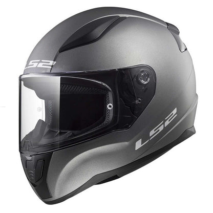 Casco cerrado LS2 Rapid II Solid FF353 | Titanium Mate (ECE)