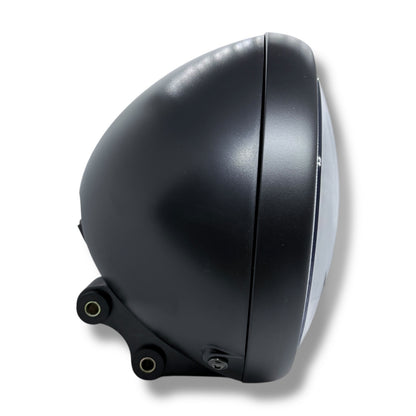 Faro Delantero Chopper Negro 7”