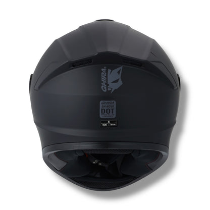 Casco Cerrado Ghiro GH-Nova Negro Mate (DOT)