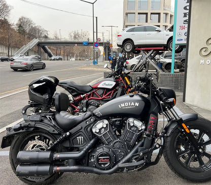 Respaldo multifuncional abatible para Indian Scout 18-up