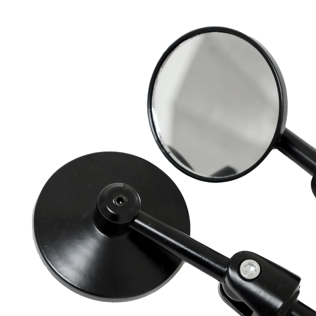 Espejos Café Racer RODA de Aluminio | Manillar 7/8” | Par Negro