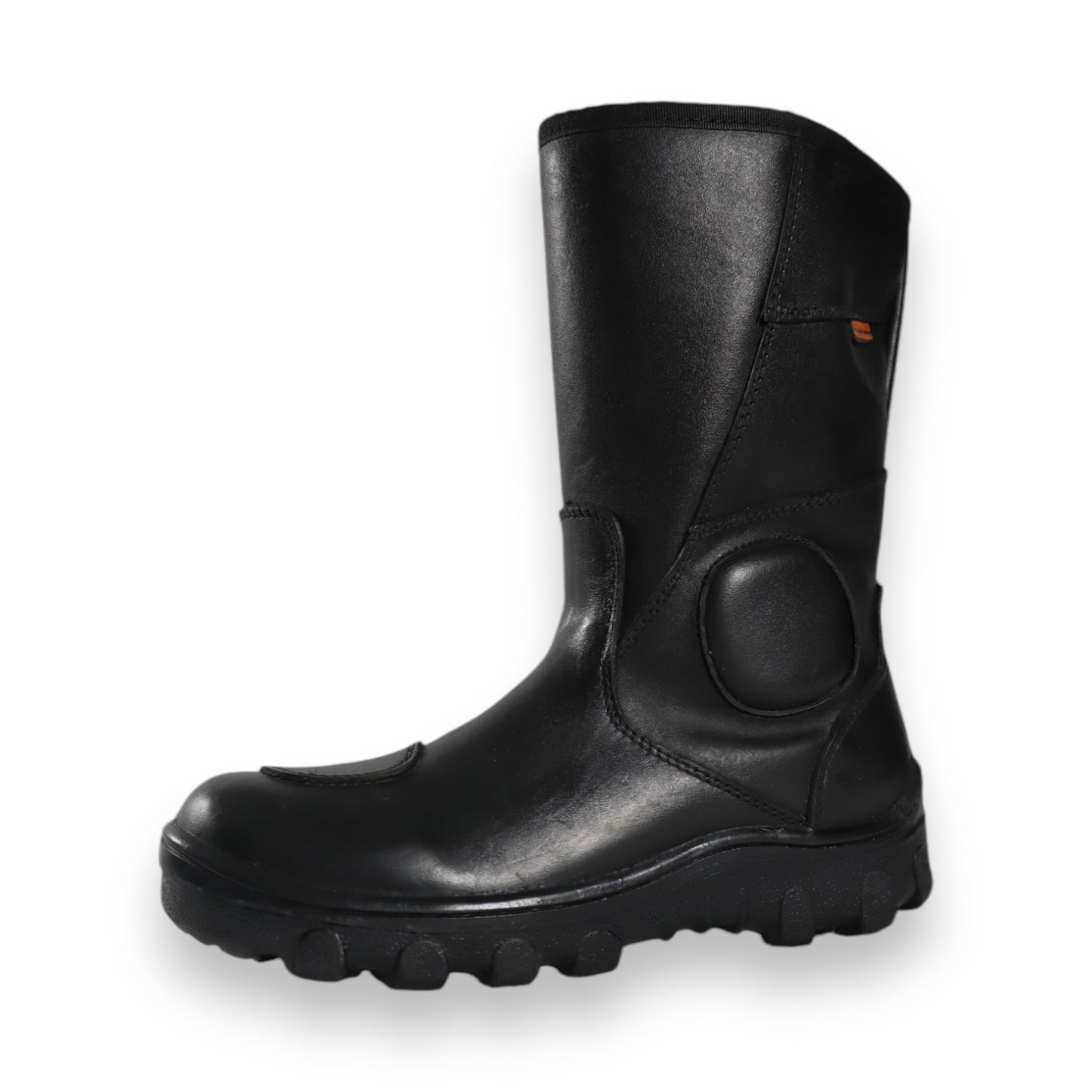 Botas de piel COP para motocilclista