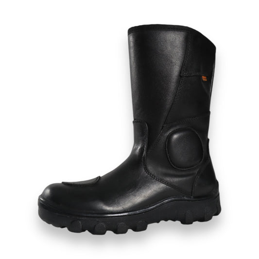 Botas de piel COP para motocilclista