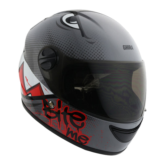 Casco GHIRA GH-Junior Little Tricky Gris | Integral Infantil | DOT