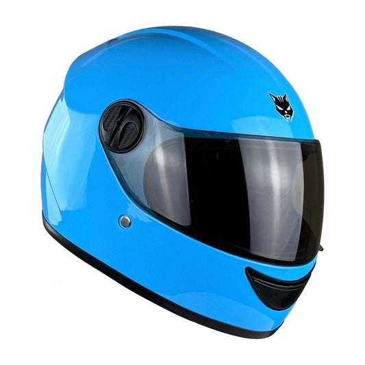 Casco GHIRA GH-Junior Celeste | Integral Infantil | DOT