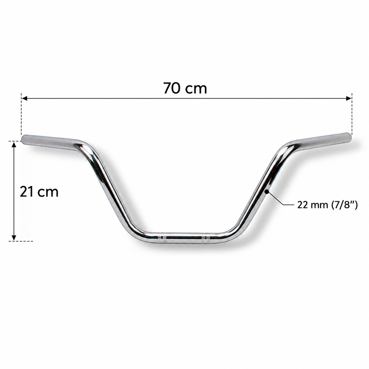Manillar Chopper de 7/8”
