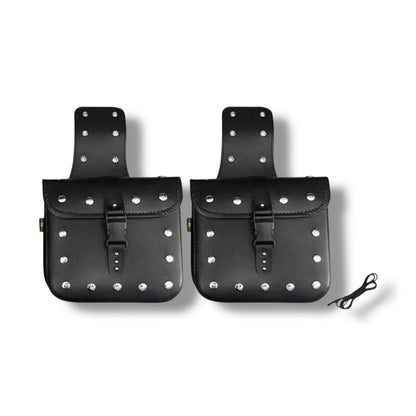 Alforjas laterales para moto estilo clásico