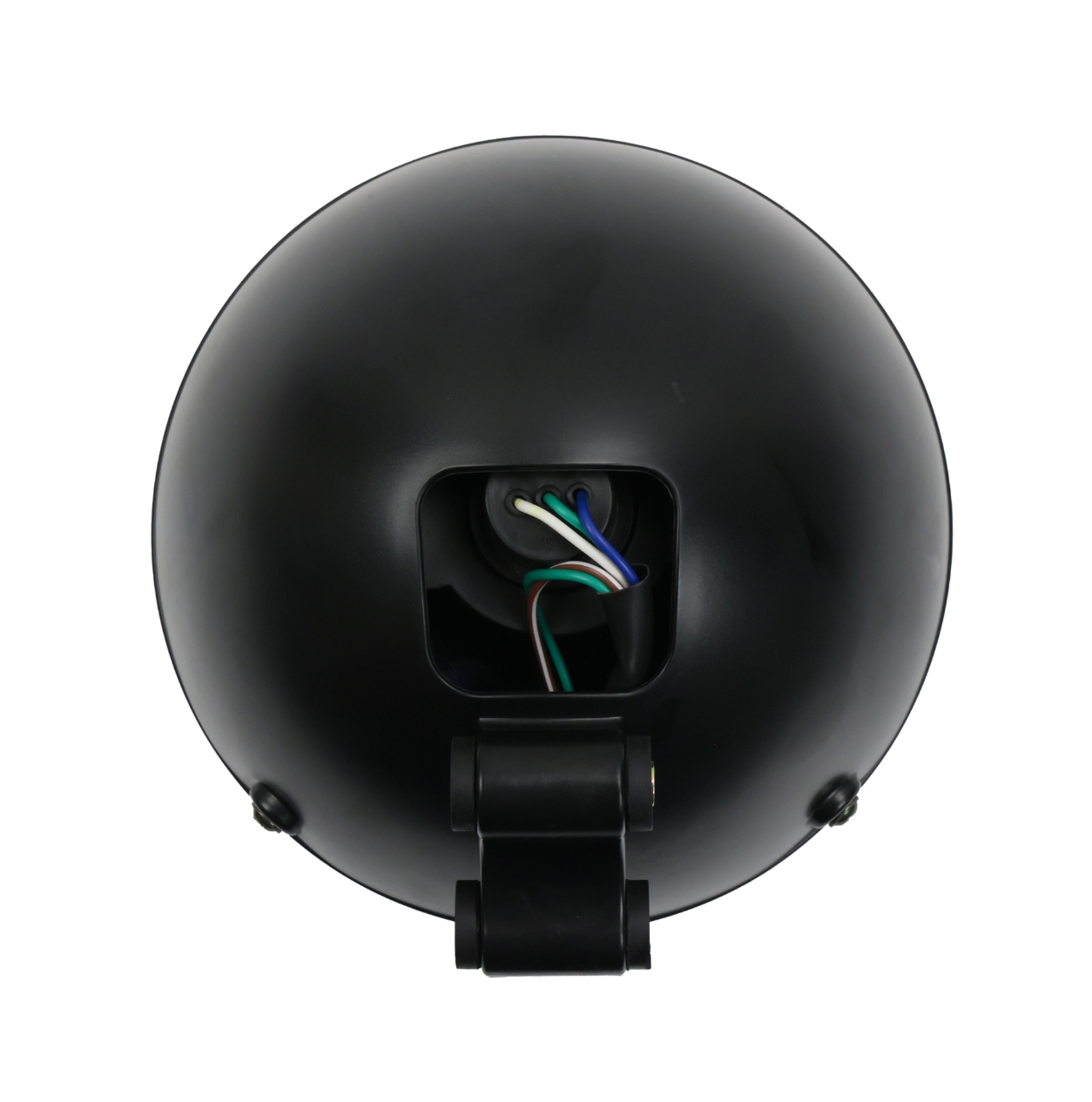 Faro Delantero Chopper Negro 7”