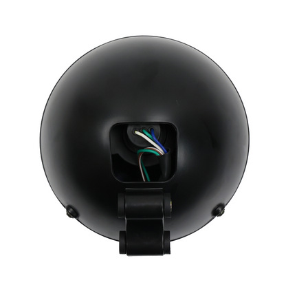 Faro Delantero Chopper Negro 7”