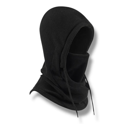 Máscara de invierno con pasamontañas térmico con capucha