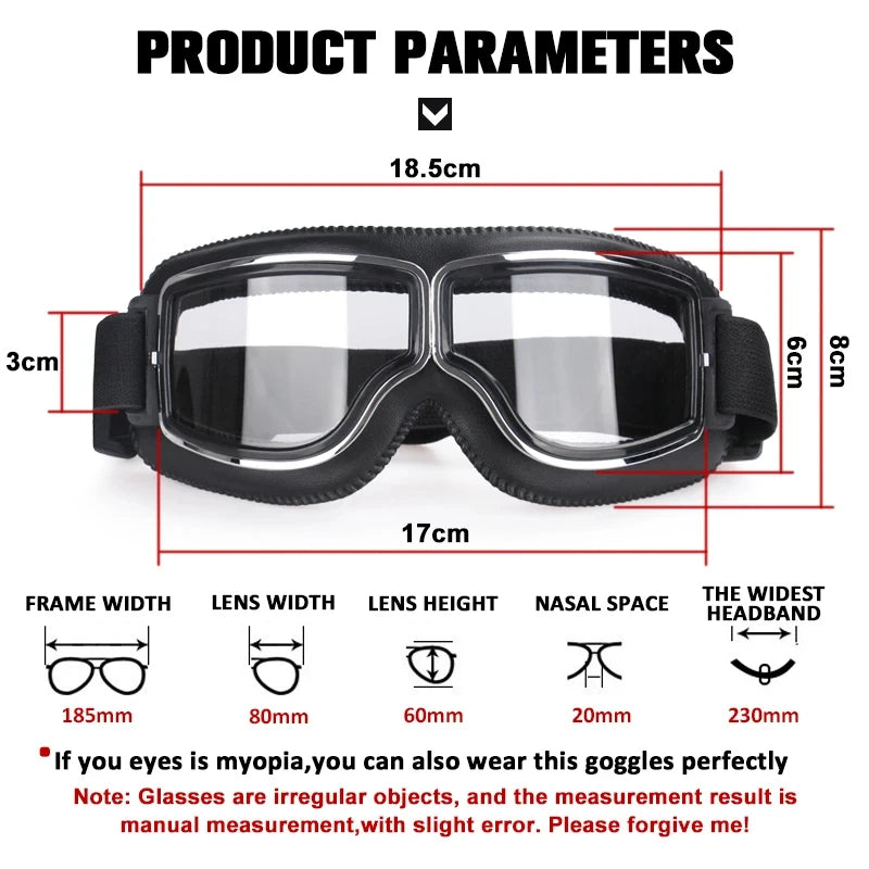 Goggles vintage Steampunk