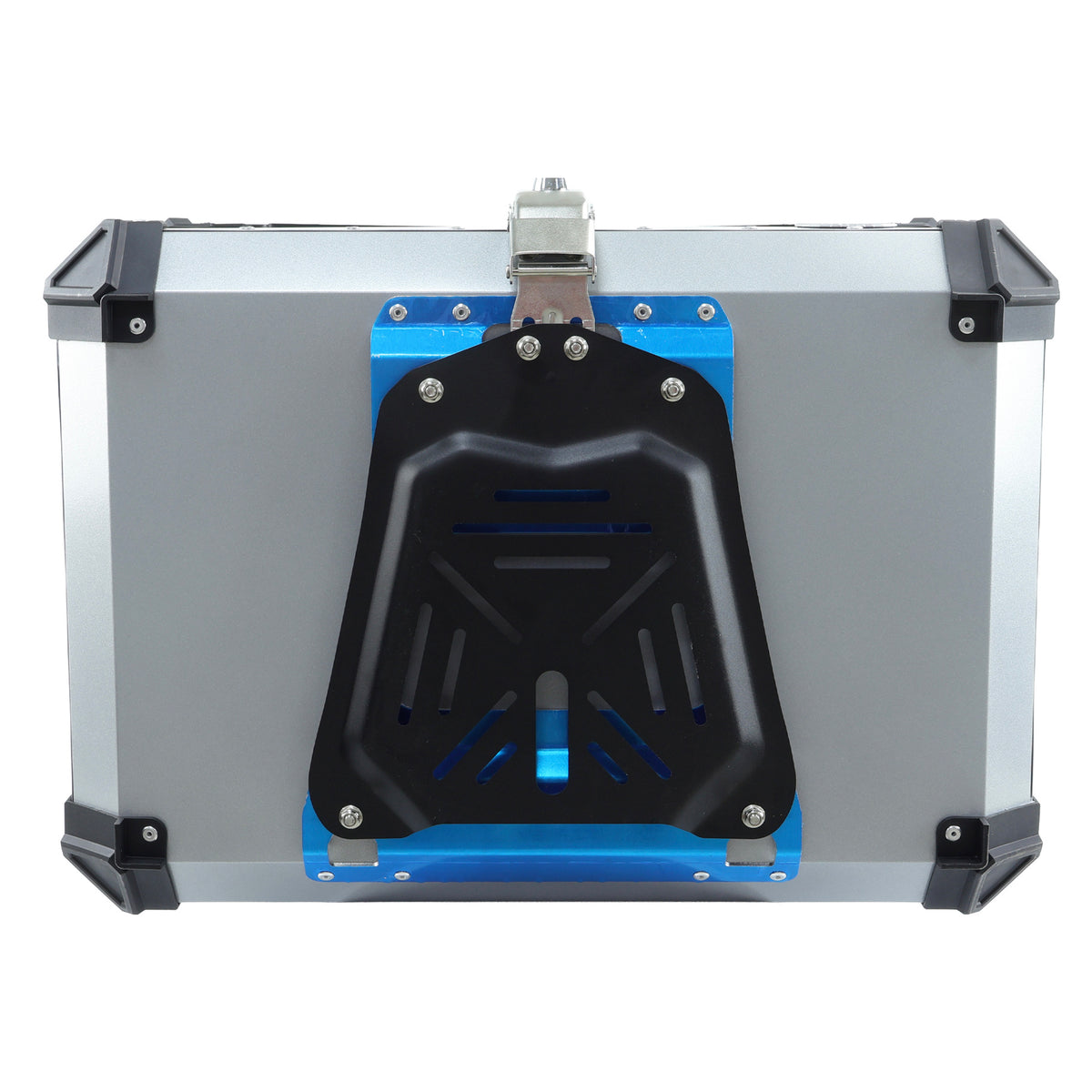 Caja Trasera de Aluminio BKR 65 Litros Plateada | Top Case para Motocicleta