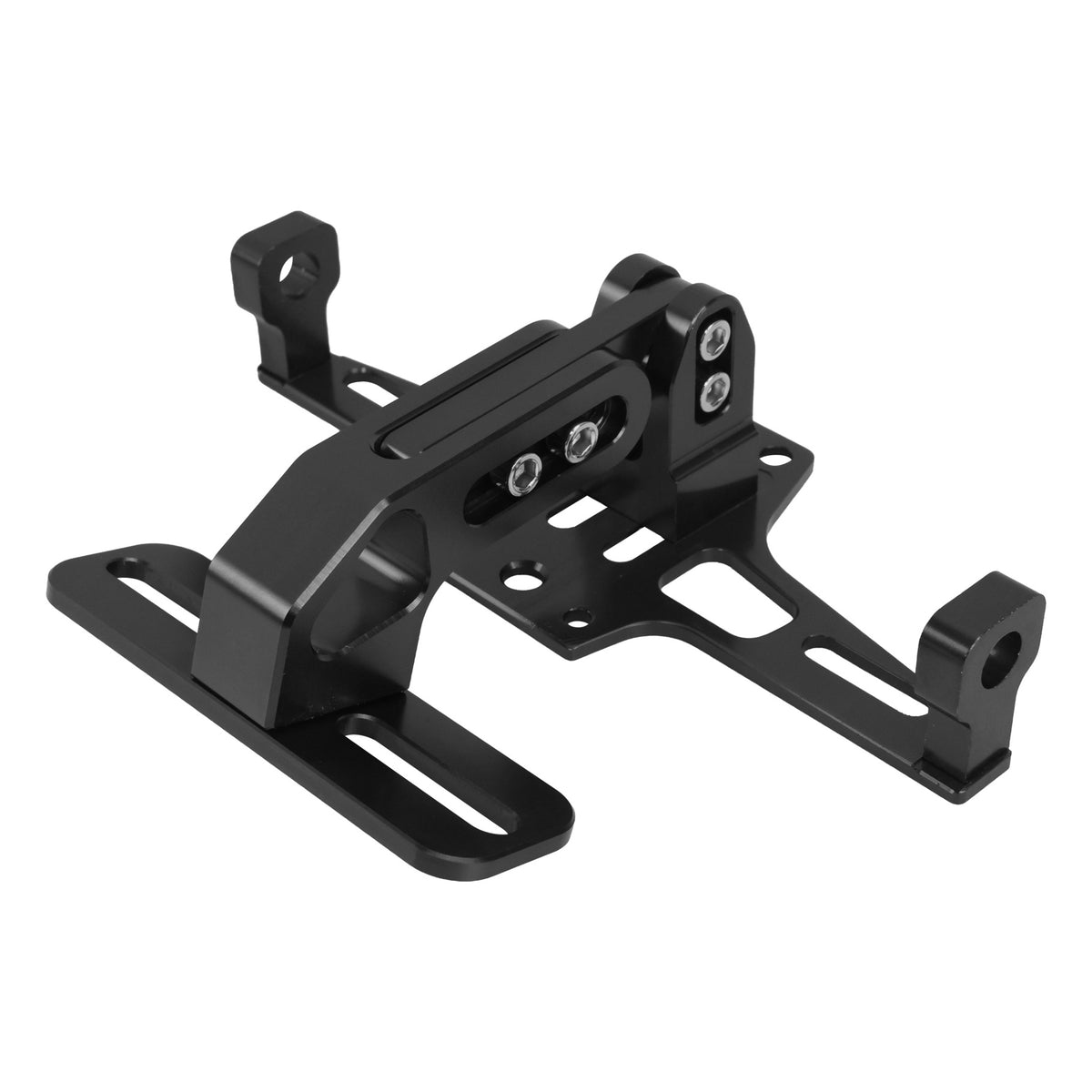 Portaplaca Articulado de Aluminio CNC | Universal | 3 Variantes