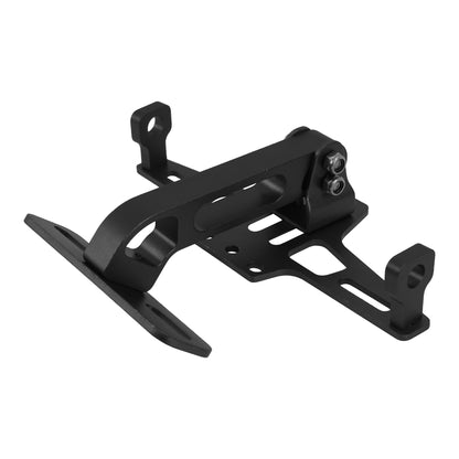 Portaplaca Articulado de Aluminio CNC | Universal | 3 Variantes
