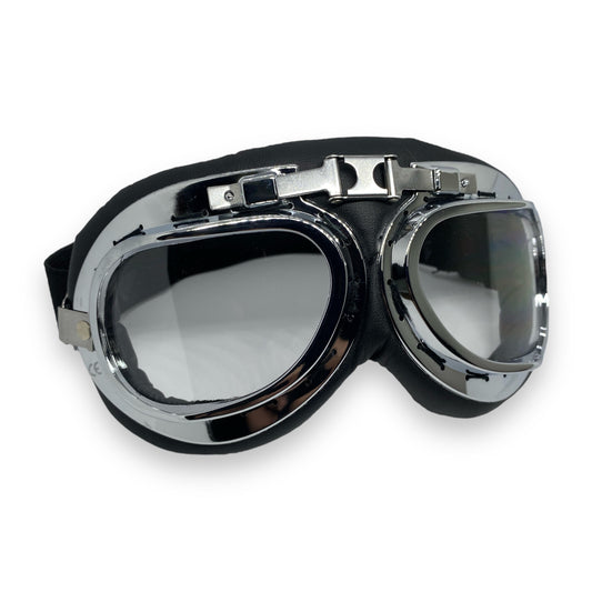 Goggles cromo vintage Aviator