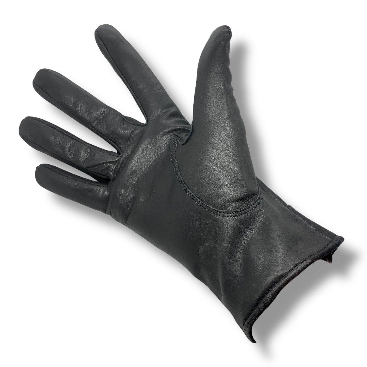 Guantes de piel perforados