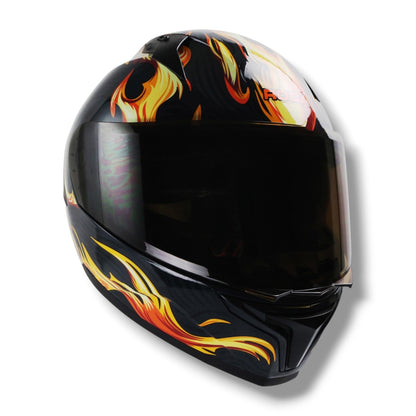 Casco RODA Drift Fire Boost Negro (DOT)