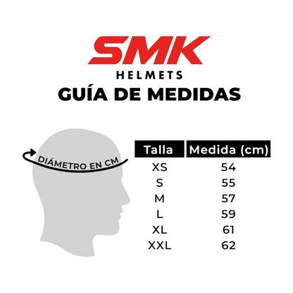 Casco cerrado SMK Stellar Sport (ECE)