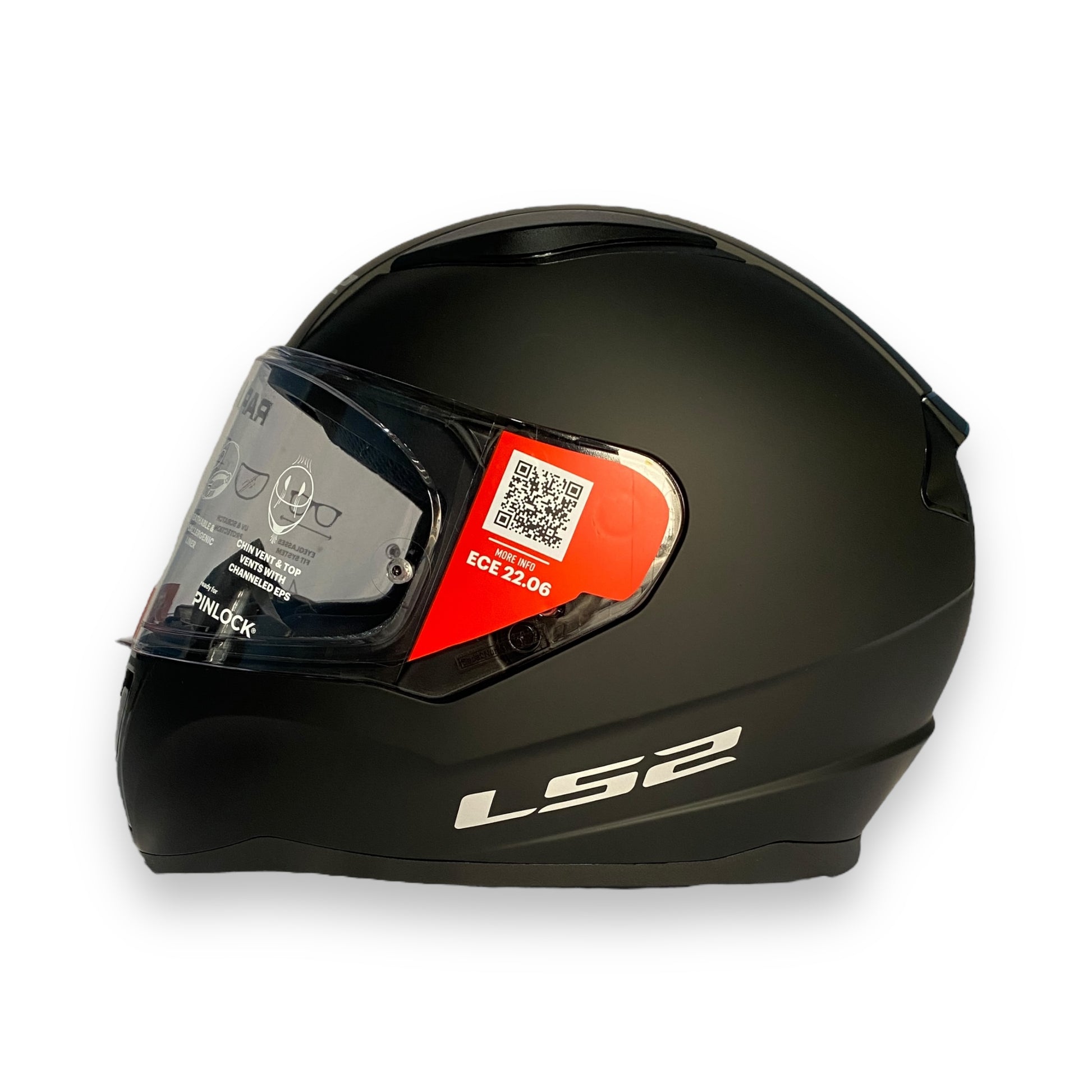 Casco cerrado LS2 Rapid ll solid negro mate