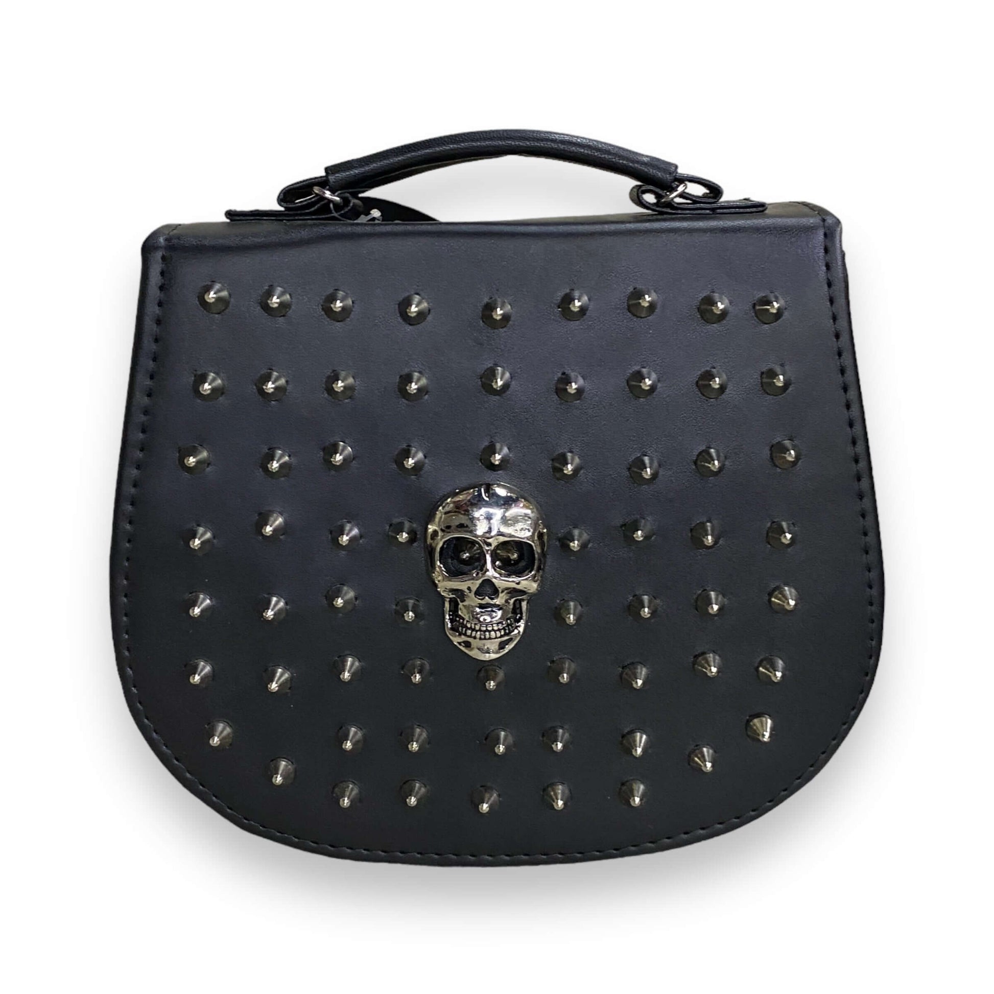 Bolso chico para dama skull spike