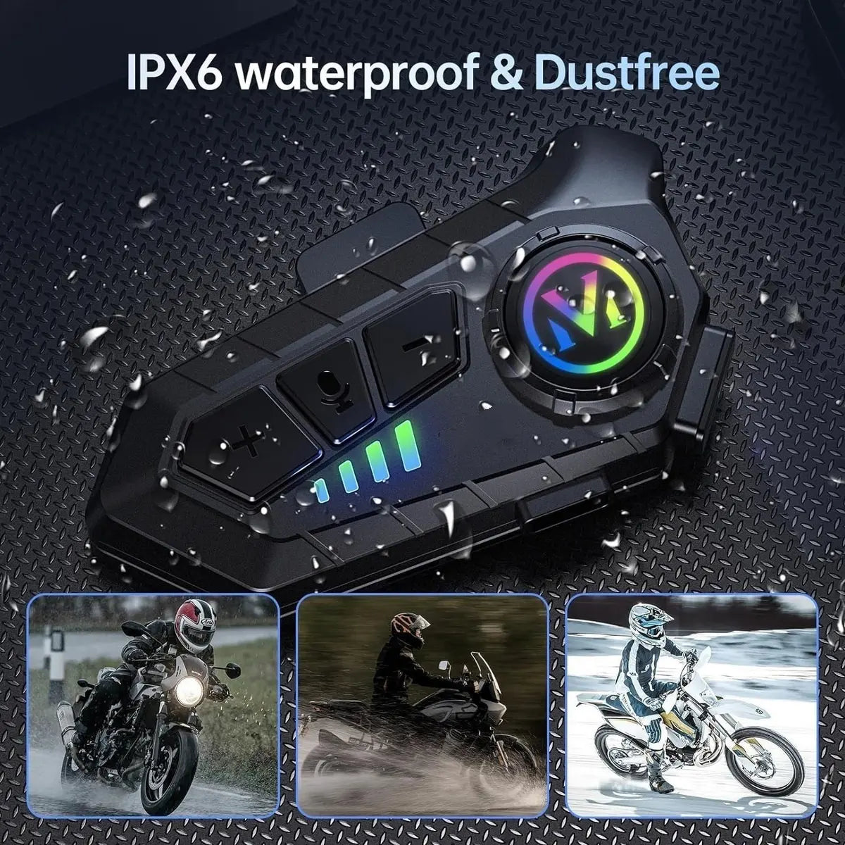 Intercomunicador Bluetooth para Casco Y10