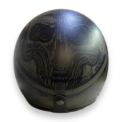 Casco 3/4 vintage Roda Ripper