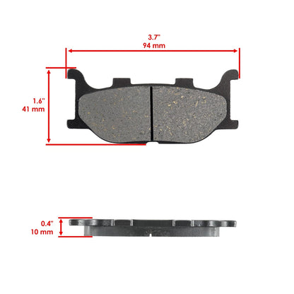 Balatas traseras para Yamaha Touring y Cruiser